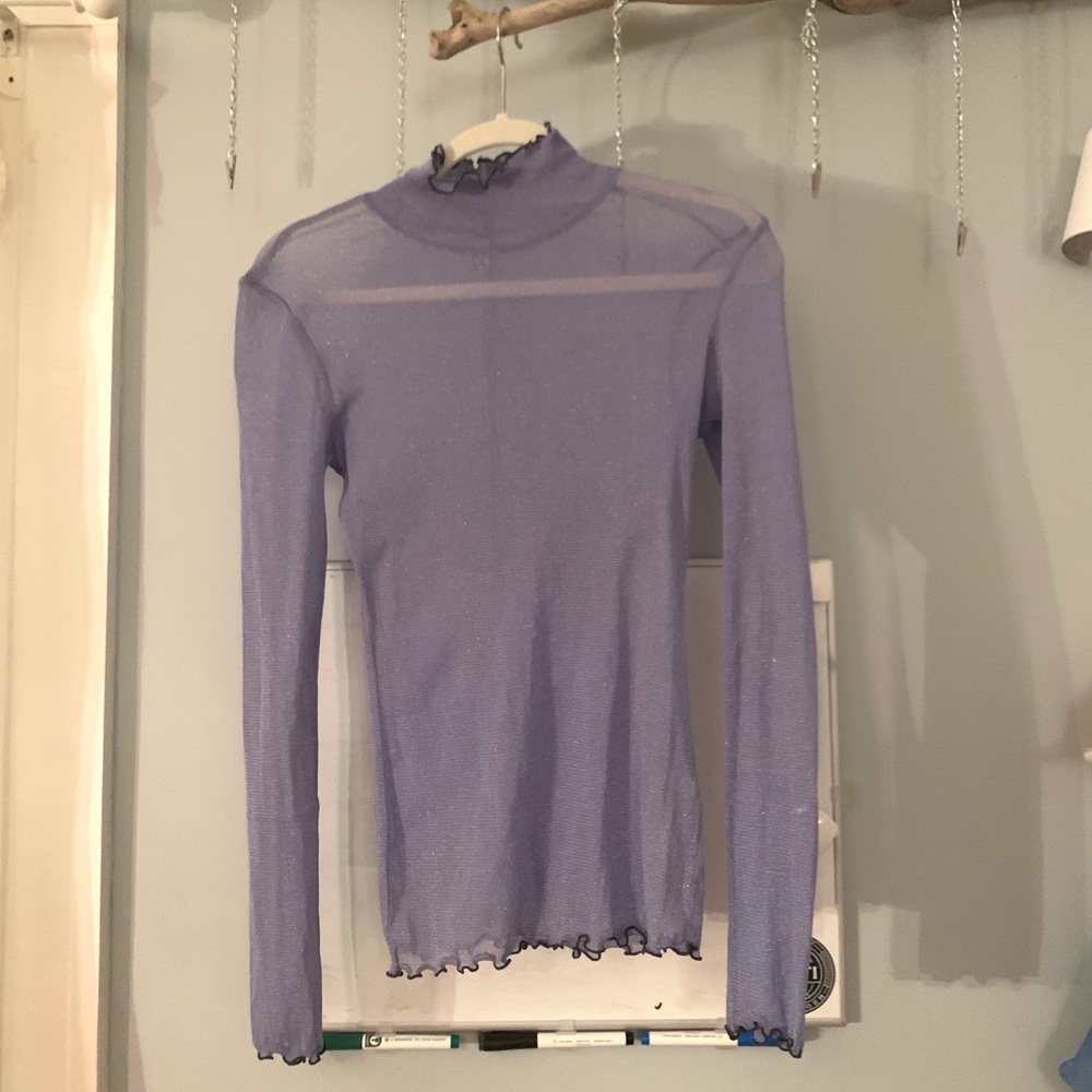 NWOT Free People Sheer Blouse